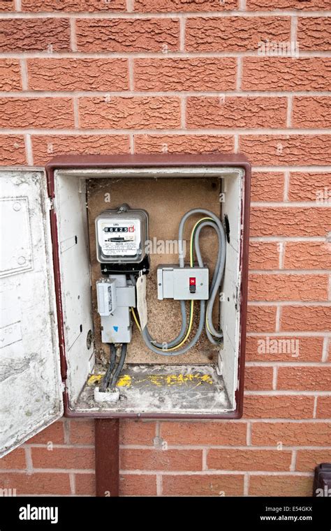 change box for meter electric|electricity meter box outside house.